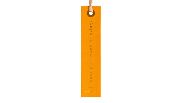 Count Your Many Blessings Scripture Bookmark, 1 of 3