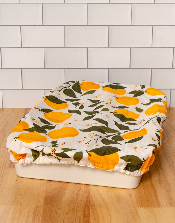 Orange Orchard Dish Cover, 1 of 3