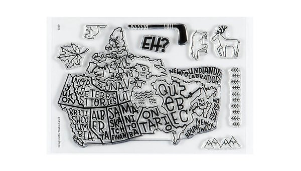 Stamp Set : 4×6 Canada, 1 of 1