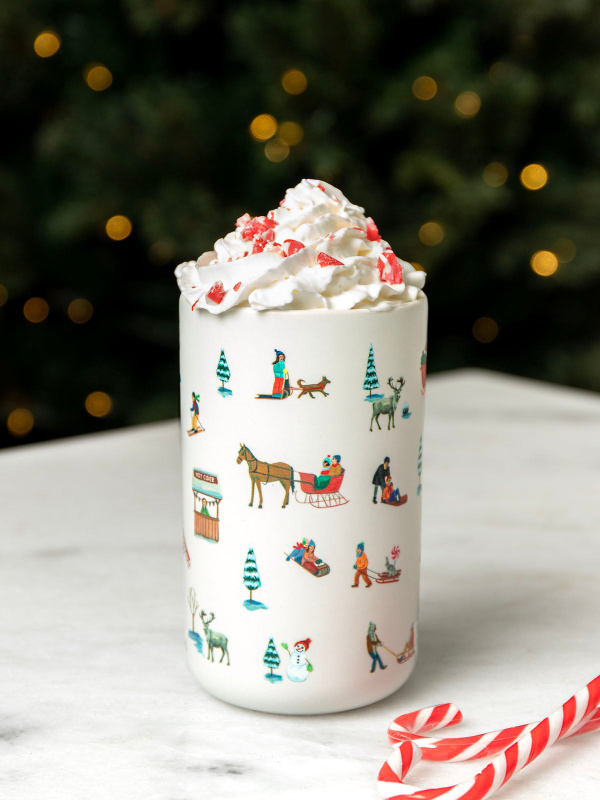 Winter Slopes 18oz Travel Ceramic Coffee Mug, 1 of 4