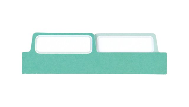 Color Collective Tab Notepads - Lagoon, 1 of 2