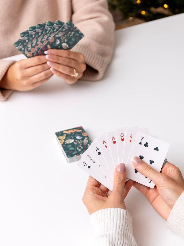 Winter Flora & Fauna Deck of Playing Cards, 4 of 4