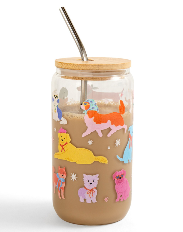 Dapper Dogs Glass Can, 5 of 6