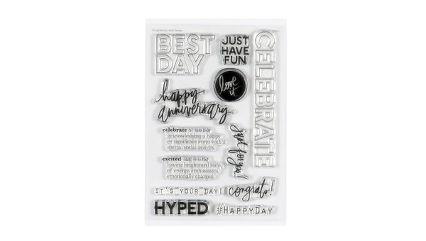 Stamp Set : 4×6 Celebrate, 1 of 2