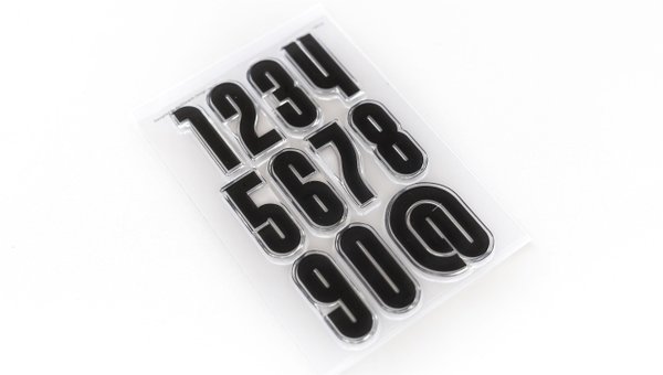 Numbers Are Awesome #13 4×6 Stamp Set, 2 of 2