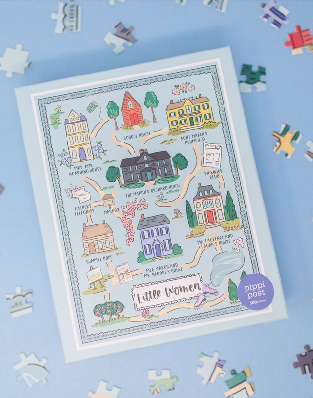 Little Women Map - 500 Piece Jigsaw Puzzle, 3 of 8