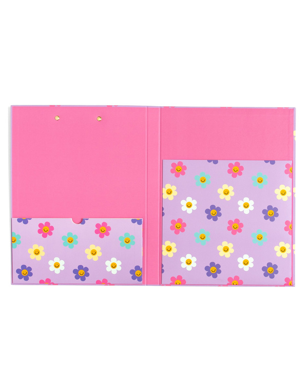 Happy Daisy Clipfolio with Lined Notepad, 4 of 7