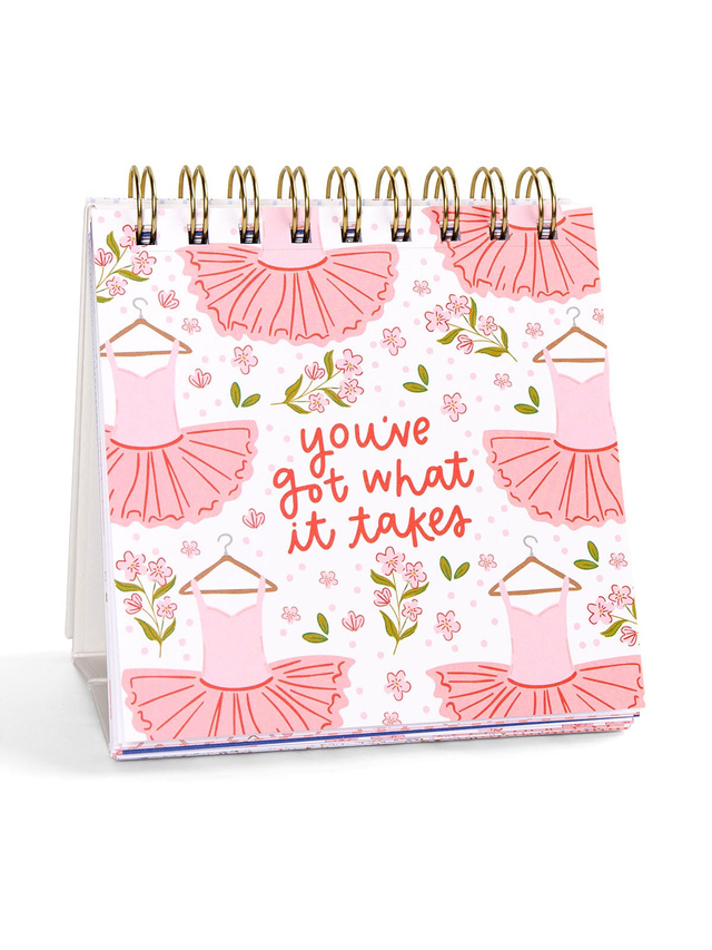 52 Weeks of Encouragement for Dancers - Desk Flip Calendar, 4 of 6