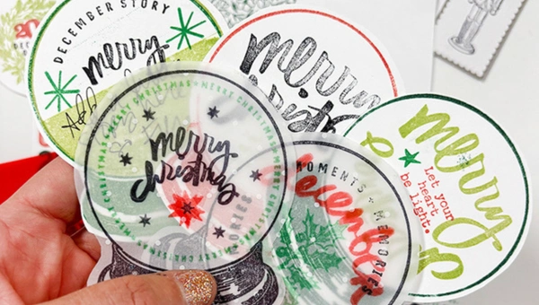 Merry Christmas 6×8 Stamp Set, 3 of 3