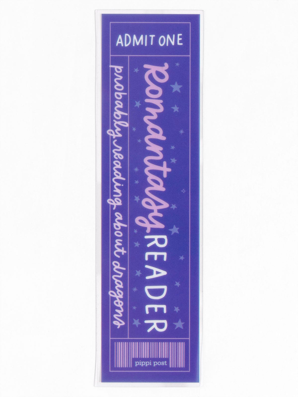 Romantasy Reader Transparent Bookmark, 2 of 2