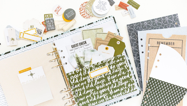 Travel Collection 2026 Die Cut Paper Inserts, 4 of 4