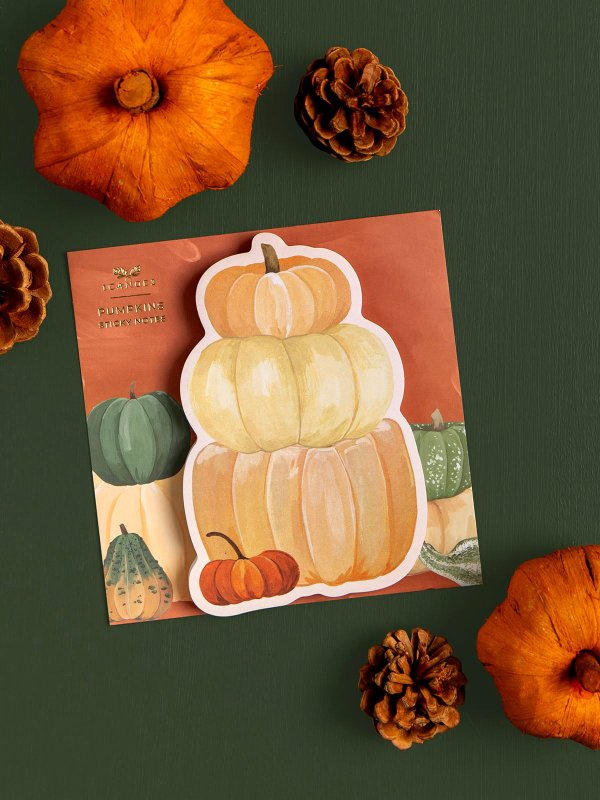 Stacked Pumpkins Sticky Notes, 1 of 3