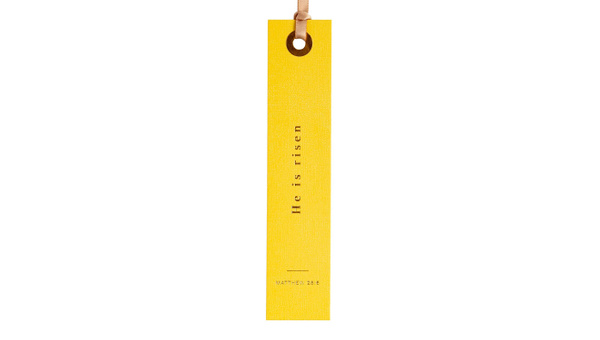 He Is Risen Scripture Bookmark, 1 of 3
