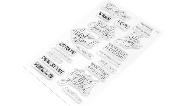 Stamp Set : 4×6 In Bloom, 2 of 2
