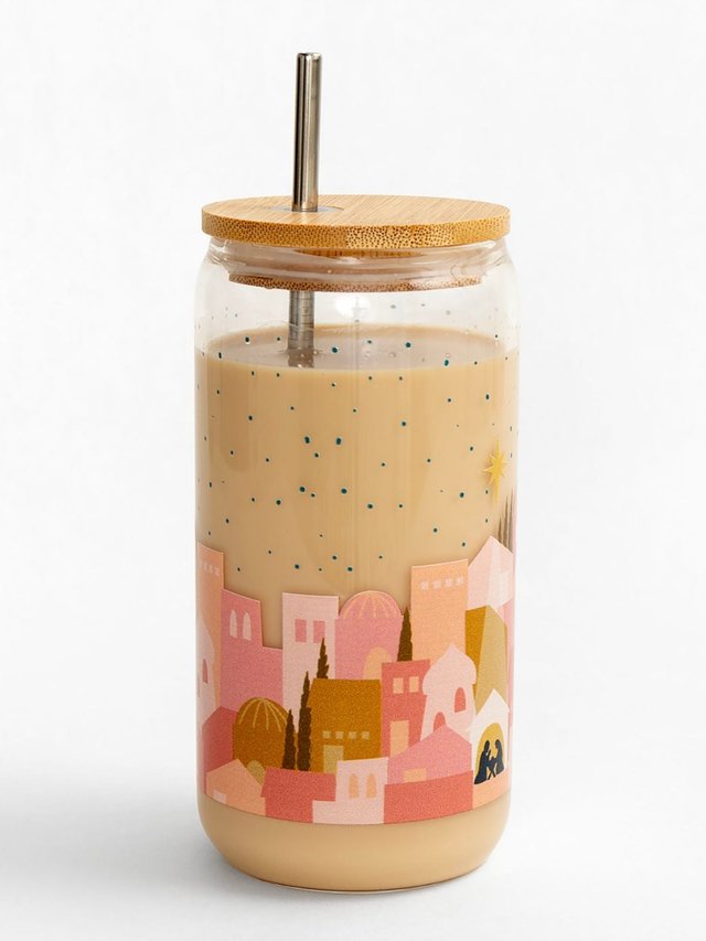 Nativity Glass Can, 4 of 6