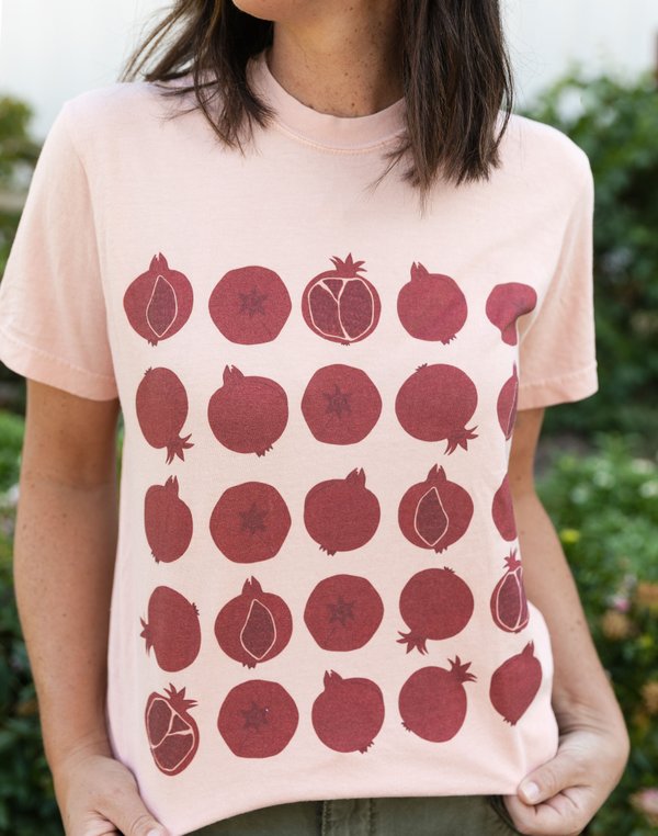 Pomegranate Tee - Peachy Pink, 3 of 3