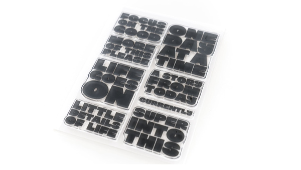 Stamps Are Fun 6×8 Stamp Set - July 2025 , 2 of 2