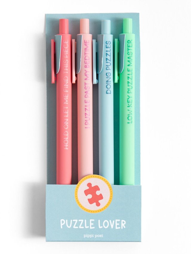 Puzzle Lover Pen Set, 1 of 3