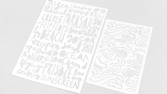 Travel Memories Stencil Set, 3 of 5