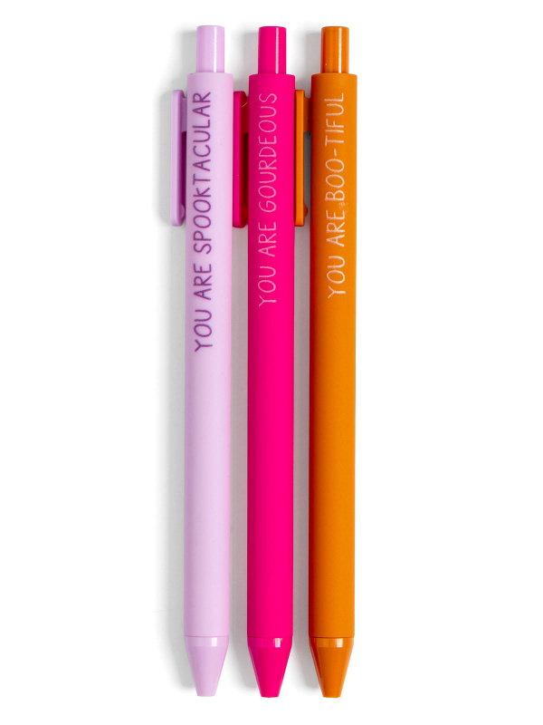 The Spooky Club Affirmations Halloween Pen Set, 2 of 3