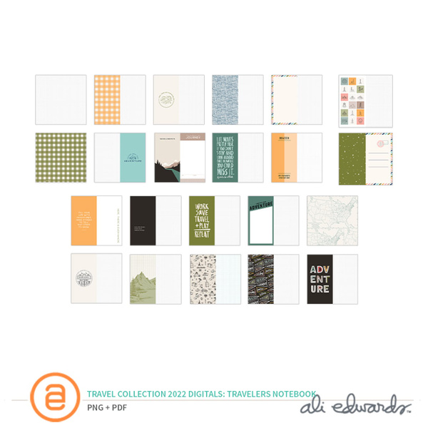 Travel Collection 2022 Digital Traveler's Notebook, 1 of 1