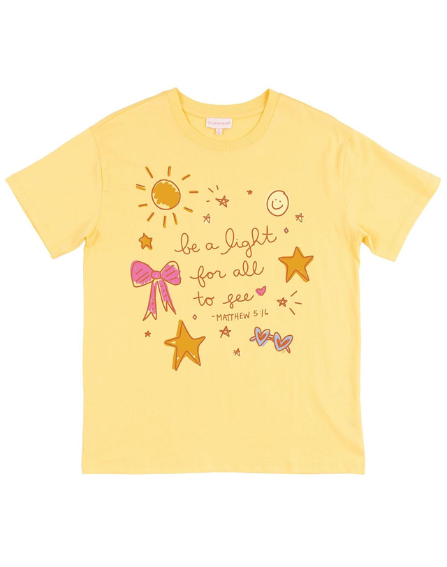 Be A Light - Callie Tee - Light Yellow, 3 of 4