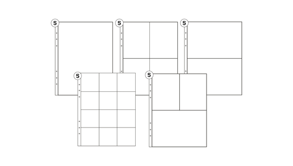 6×8 Page Protectors Combo Pack , 1 of 1