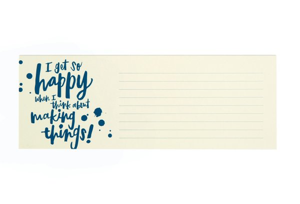 I Get So Happy Notepad, 1 of 1