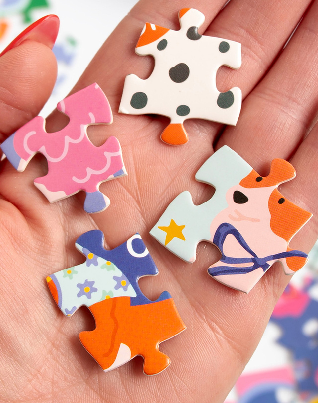 Dapper Dogs - 500 Piece Jigsaw Puzzle, 8 of 8