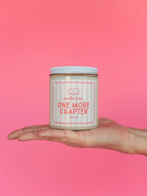 One More Chapter Scented Soy Hand-Poured Candle, 4 of 6