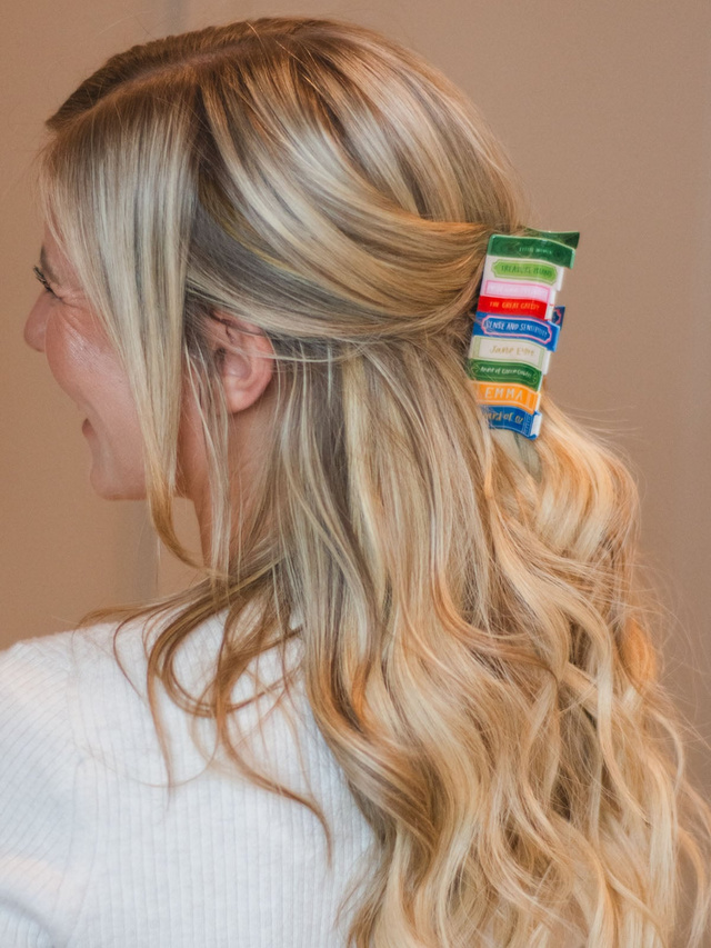 Classic Books Claw Hair Clip, 1 of 1