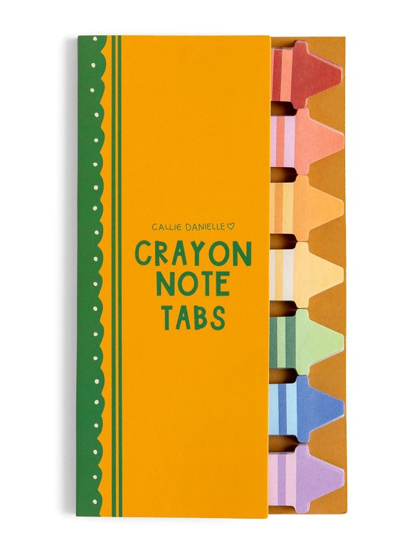Crayon Sticky Note Tabs Set, 1 of 4