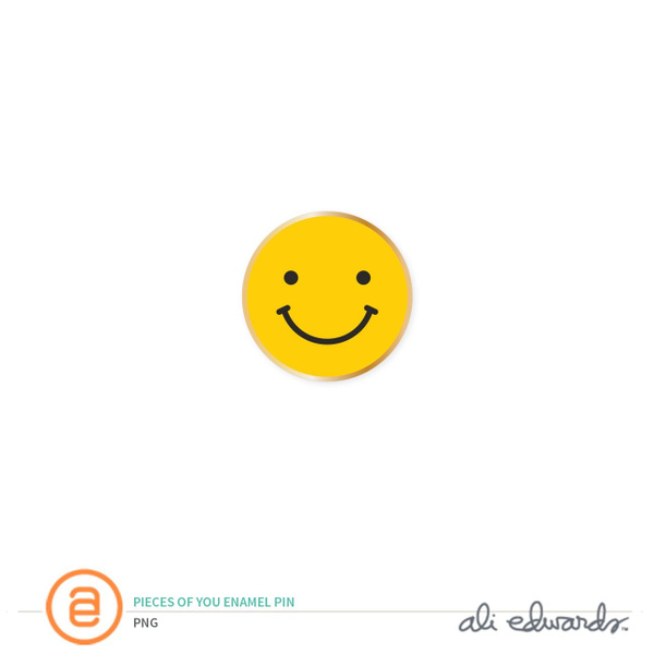 Pieces of You Digital Enamel Pin, 1 of 1