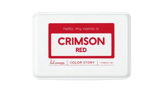 Color Story Hybrid Ink - Crimson Red, 1 of 2