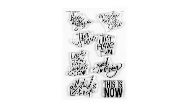 Stamp Set : 4×6 Reminders, 1 of 2