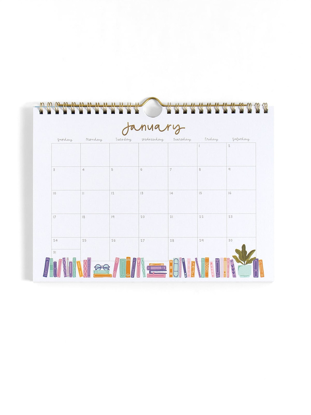 Book Lover's 2027 Spiral Hanging Wall Calendar, 5 of 10