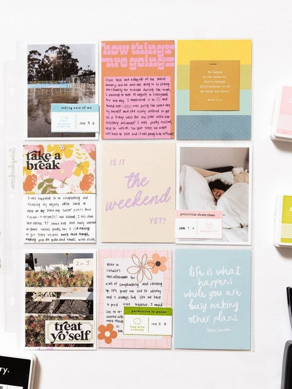 Stamp Set : 4×6 Take A Break, 3 of 3