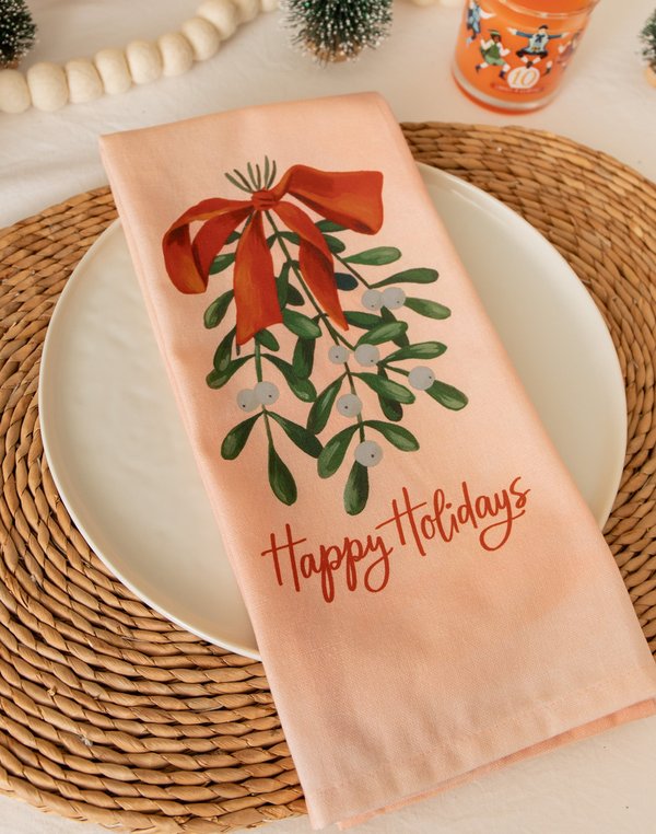 Mistletoe Kitchen Towel, 3 of 4