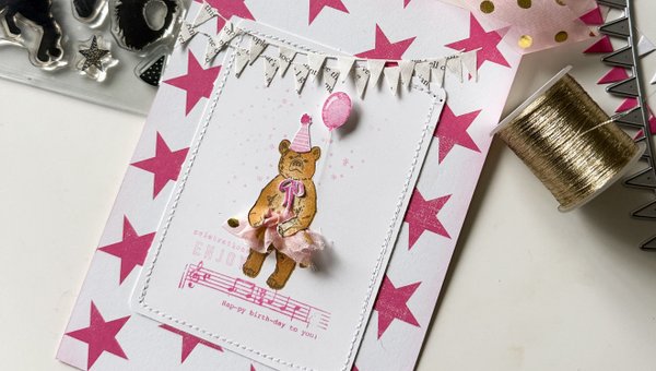 Stamp Set : 6×8 Party Animals, 6 of 6