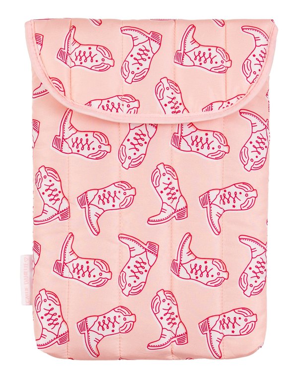Western Cowgirl Boots Laptop Sleeve, 1 of 8