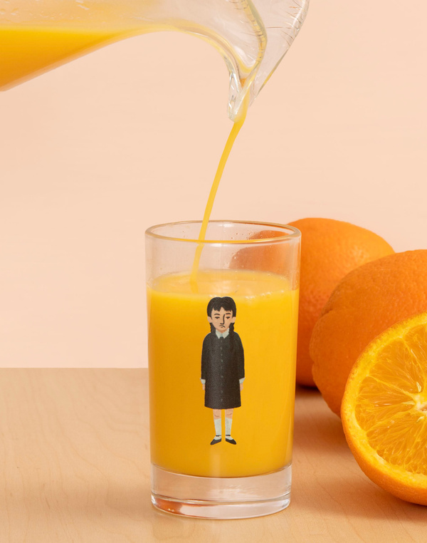 Trick-Or-Treater Wednesday Mini Juice Glass, 1 of 2