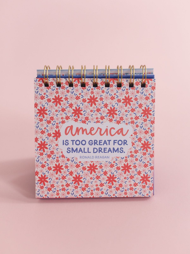 52 Weeks of America Quotes Flip Desk Calendar, 2 of 14