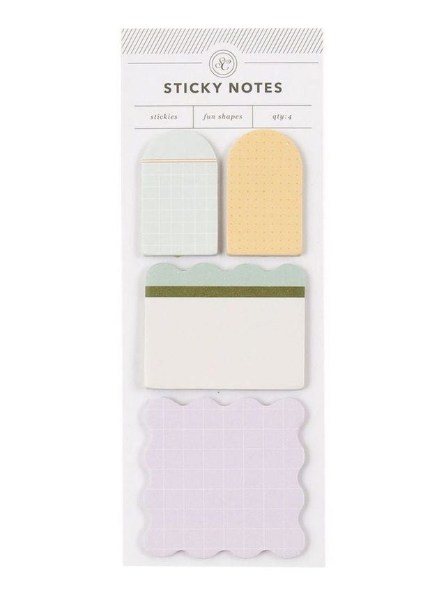 Grid Sticky Notes Set, 1 of 3