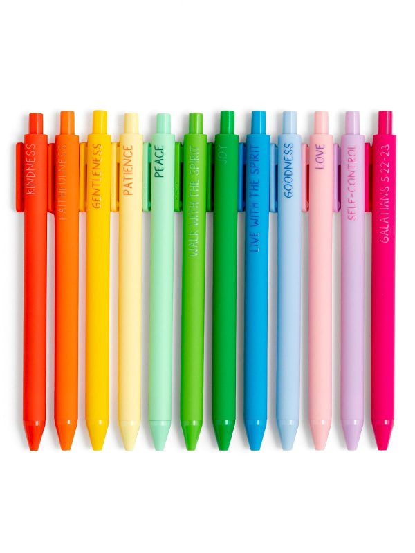 Fruits of the Spirit Faith-Inspired Pen Set of 12, 2 of 5