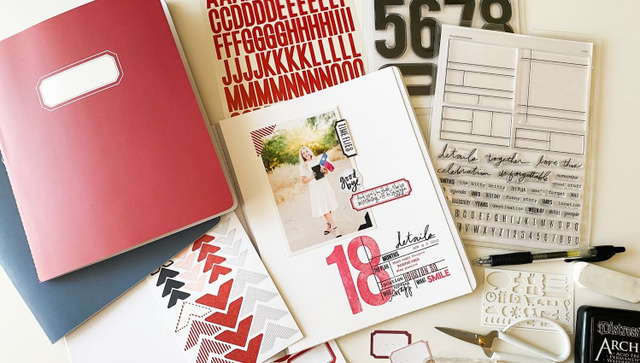 Stamp Set : 6×8 Storytellers Numbers, 2 of 6