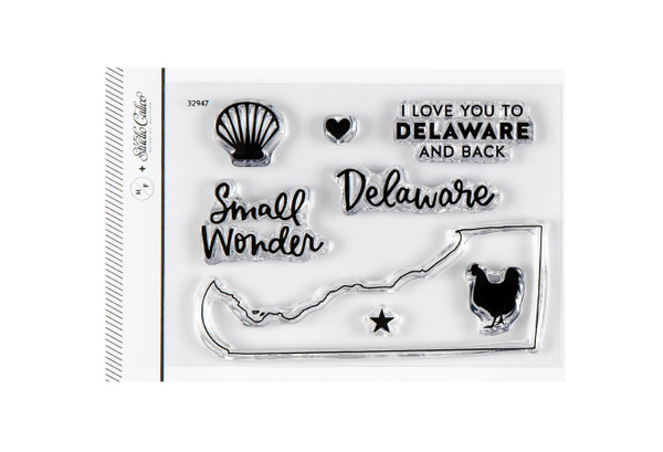 Stamp Set : 3×4 I Love Delaware by Hello Forever, 1 of 1