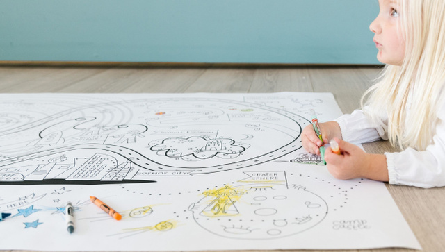 Space Printable Play Mats, 3 of 6