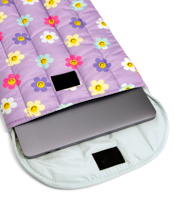Happy Daisy Quilted Laptop Sleeve, 3 of 4