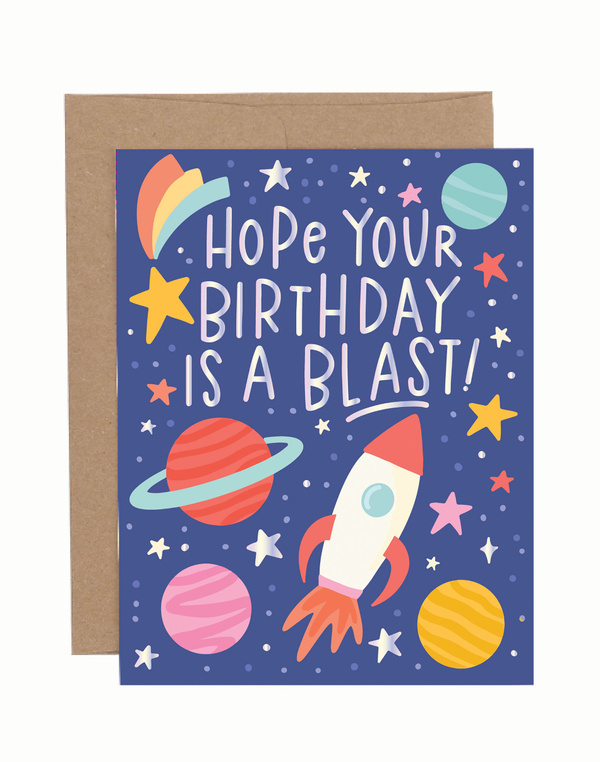 Hope Your Birthday is a Blast Greeting Card, 1 of 1