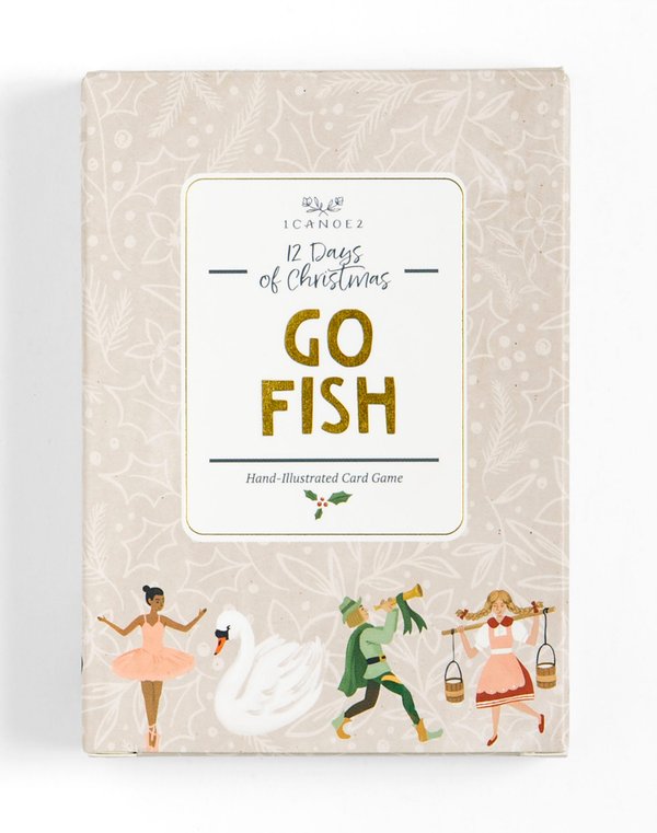 12 Days Of Christmas Go Fish Card Game, 3 of 7